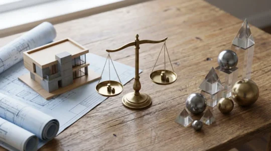 Stratégie d'allocation d'actifs entre actions et immobilier pour objectif de croissance patrimoniale