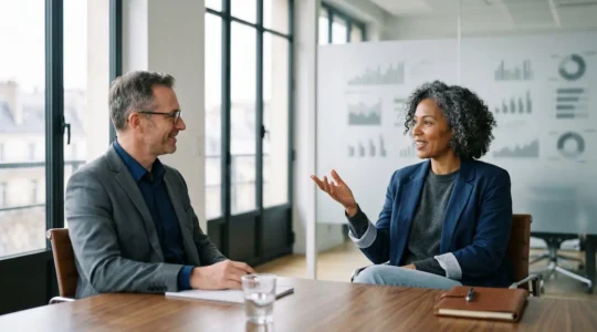 Négociation bancaire professionnelle pour financement d'entreprise sans garantie personnelle